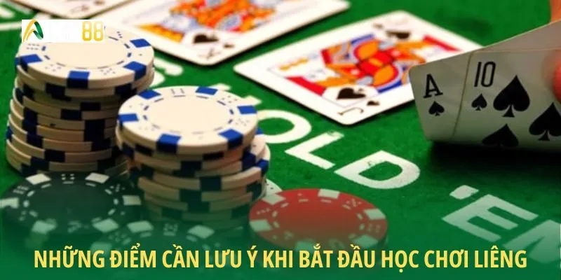 Những điểm cần lưu ý khi bắt đầu học chơi Liêng