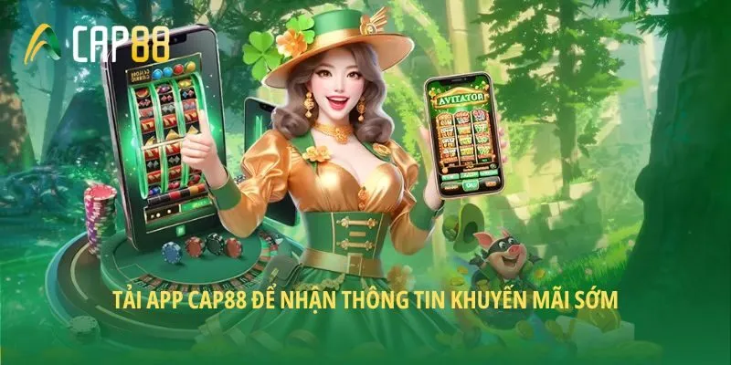 Tải app CAP88 để nhận thông tin khuyến mãi sớm