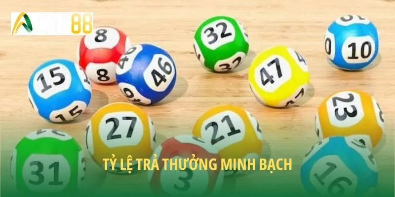 Tỷ lệ trả thưởng minh bạch
